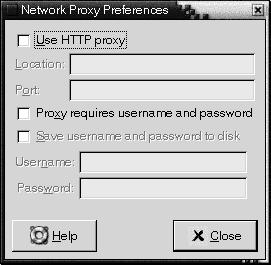 Configuring Network Proxy Settings The Network Proxy preference tool enables you to configure how your system connects to networks.