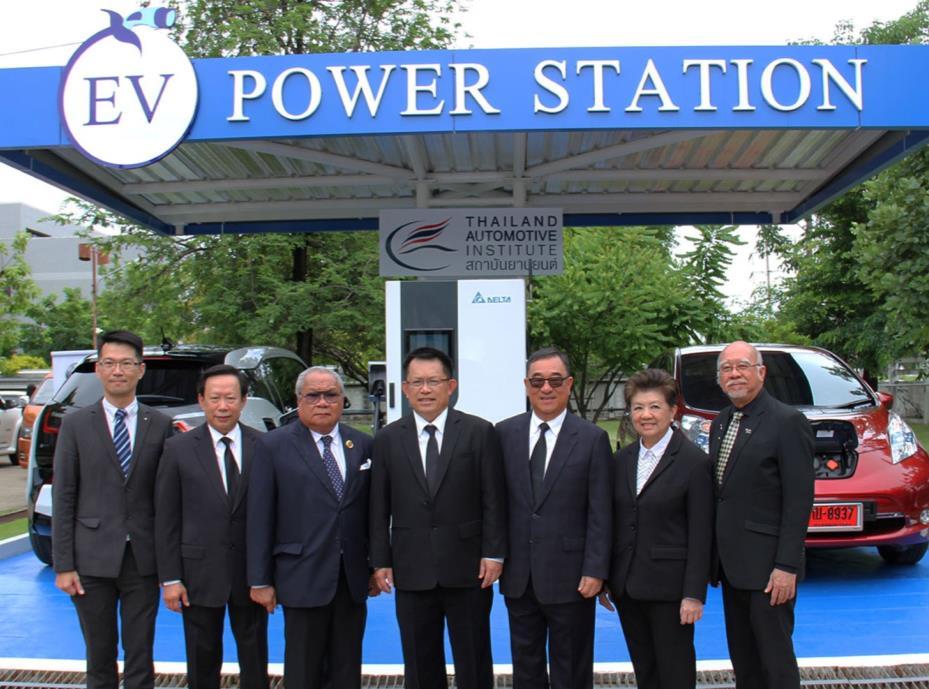 Recognition Thailand s First Technology and Innovation Learning Center for Electric Vehicles Uses Delta EV Charger Thailand Automotive Institute Opens Thailand s First Technology and Innovation