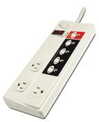EMF-8ES Energy Saving Power Center Surge Protector Automatically turns computer, TV, and other peripherals on and off Protects valuable equipment against surges and spikes Provides the highest level