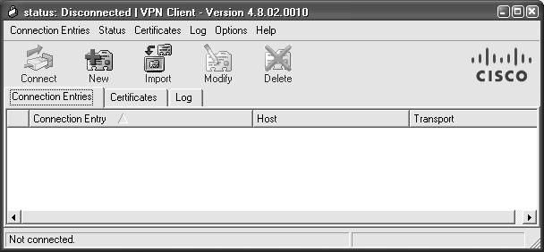 If you do not have the Cisco VPN Client software, contact your instructor. Step 2: Configure PC-A as a VPN client to access the R1 VPN server.