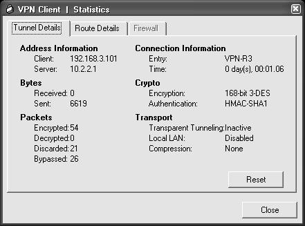 What is the IP address of Local Area Connection 2 now? Note: Each time you disconnect and reconnect to the VPN server, you receive a new IP address until the limit is reached.