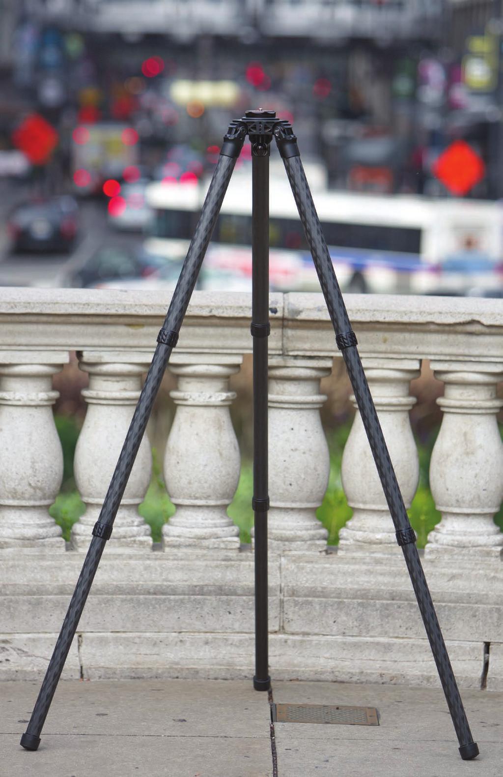 PMG PRO-STIX CARBON FIBER TRIPODS (7-models available) Aluminum Truss Apex Construction. Multiple 1/4-20 Threaded Adapters on Apex Creates Direct Mounting points for Accessories!