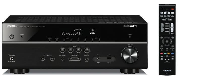 Specifications RX-V483 AV Receiver Output Power North America 80W per Channel (8 ohms, 20 Hz-20 khz, 0.09 % THD, 2 ch driven) 115 W per Channel (8 ohms, 1 khz, 0.