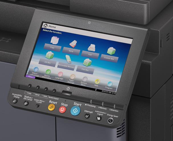 ENGINEERED TO EXCEL The TASKalfa 8002i Series offers superior design elements, those that address current and future media handling, volume and document processing requirements.