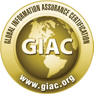 In the IT Security Industry, GIAC Certification Matters Global Information Assurance Certification (GIAC) is the leading provider and developer of Information Security