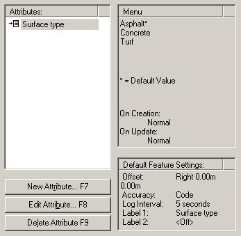 Tutorial 3 5. Look at the Features column: This symbol indicates that the feature is a point line area 6. Now view some features and their attributes. Select the Fire Hydrant feature. 7.