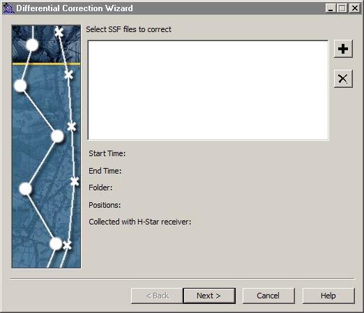 3 Tutorial To differentially correct the field data: 1. In the GPS Pathfinder Office software, click the Differential Correction tool, or select Utilities / Differential Correction.