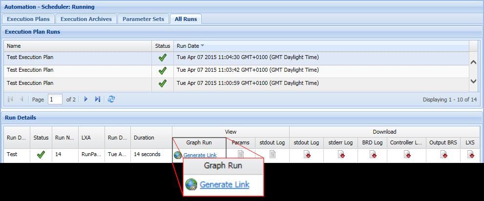 Lavastorm Analytics Engine 6.1.1: 10. Generating a graph link 10. Generating a graph link You can generate a link in Logistics Manager to share a graph with others for viewing in Lavastorm Explorer.