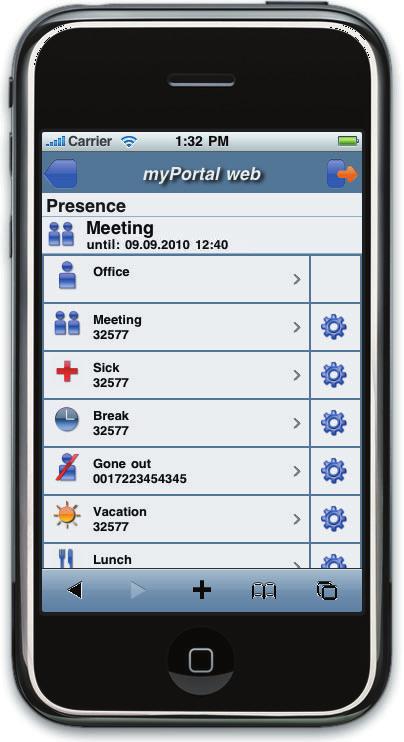 myportal web myportal web is the user interface for mobile employees who use a smartphone with a graphic user interface such as the Apple iphone.