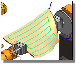 Specify Non-Cutting Moves and Motion Output Type Next, you will specify non-cutting moves that will allow you to safely rotate the blade and polish the opposite side. 1.