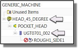 Display the polishing tool 1. Select Assembly from the Tool list. The polishing disk that will be used by the robotic machine is displayed. 2. Slow down the Animation Speed and click Play. 3.