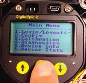 Refer to Figure 34 On the LCD from the Main Menu, use Down button to scroll to Config, then press ENTER to go into the Configuration Menu shown below. 7.3.2.