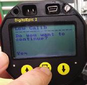 Please follow the instruction messages displayed on the screen during this calibration to finish the calibration. Refer to Figure 61 From Calibration Menu, scroll down to Full AutoCal.