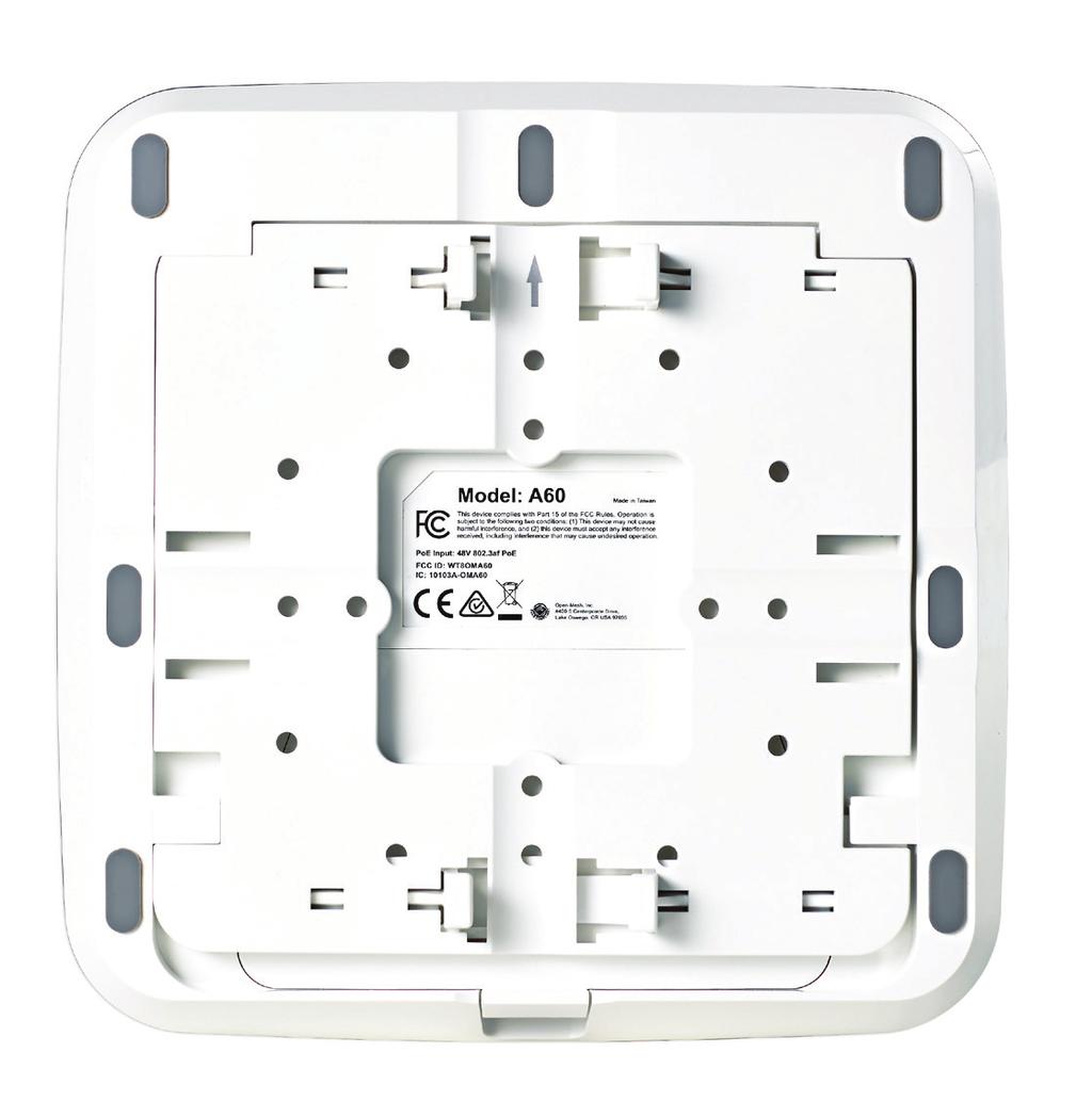 Mounting Options Universal installation Install A Series access points indoors and out, for professional WiFi deployments anywhere.