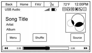 30 Audio Players File System and Naming The song titles, artists, albums, and genres are taken from the file's ID3 tag and are only displayed if present in the tag.