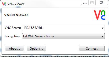 HPP Remote Access In order to install the VNC server on the HPP system, enter the following command in a terminal: # yum install tigervnc-server In order to start a VNC session on the HPP, enter the