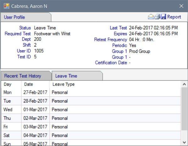 Remote User Status - Leave Time Edit The Leave Time edit feature of the Remote Status Program allows department manager to edit leave time employees while viewing current status data, To enable Leave