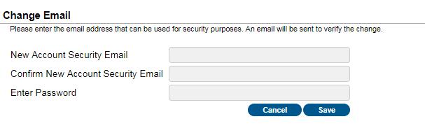 Account Setting The Account Settings tool allows users to change their existing account password and update their account email address used when recovering a forgotten password or Campus username