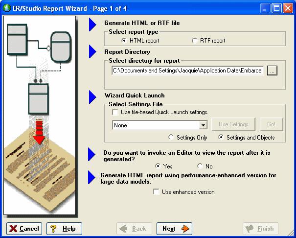 9 Click Tools > Generate Reports.