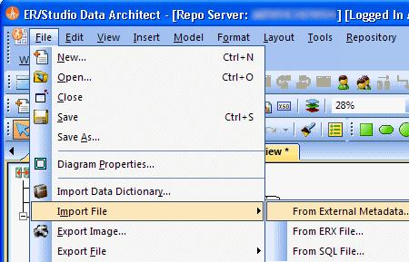 Importing and Exporting Metadata The MetaWizard allows you to import and export metadata from a wide spectrum of sources and targets.
