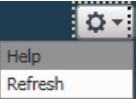 HELP AND TUTORIALS The Help section can be accessed at any time by selecting the Help option from the settings dropdown in the top
