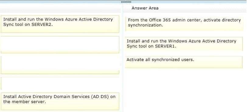 /Reference: QUESTION 7 An organization prepares to migrate to Office 365.