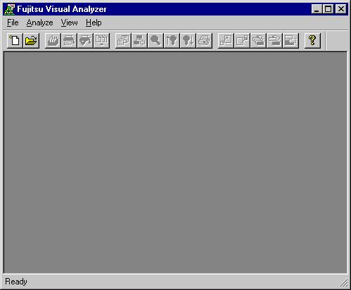 Visual Analyzer V2.1 User s Guide Page 16 The Main Window of the Visual Analyzer After the Visual Analyzer is launched, the main window of the Visual Analyzer appears.