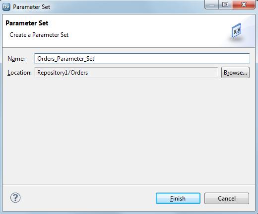 3. Drag the Properties panel down and view the grid to add the parameters to the parameter set. 4.