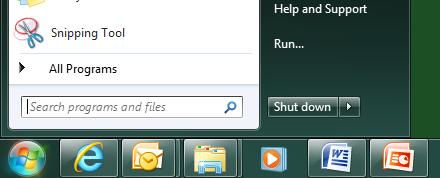 Select the Windows Start menu. 2.
