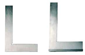 Steel squares Steel squares DIN 875/1 25305 25306 Dimensions Flat With back 75 x 50 100 x 70 150 x 100 200 x 130 250 x 165 300 x 200 400 x 265 500 x