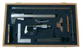 measuring tools set - 1 Knife edge 100 x 70 DIN 875/00-1 knife straight edge 100-1