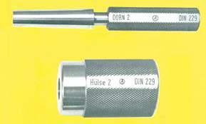 Gauges Morse taper gauges WITHOUT TANG - DIN 229-324 Morse konus Male gauge DIN 229 Female gauge short DIN 229 Female gauge long DIN 324 23801 23802 23803 0 1 2 3 4 5 6 WITH