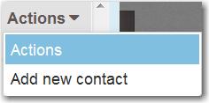 Note: If the new contact is not associated with one of the existing parties, you can also select Other Service Contacts from the Service Contacts page. 3.