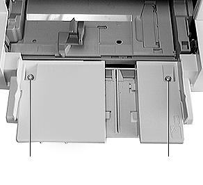 Take Apart Input Tray - 9 1 Set the printer down on its base.