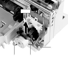 Take Apart Purge Unit - 33 Screw Note: You can remove the purge unit without first removing the encoder strip and carriage belt only if you use a long