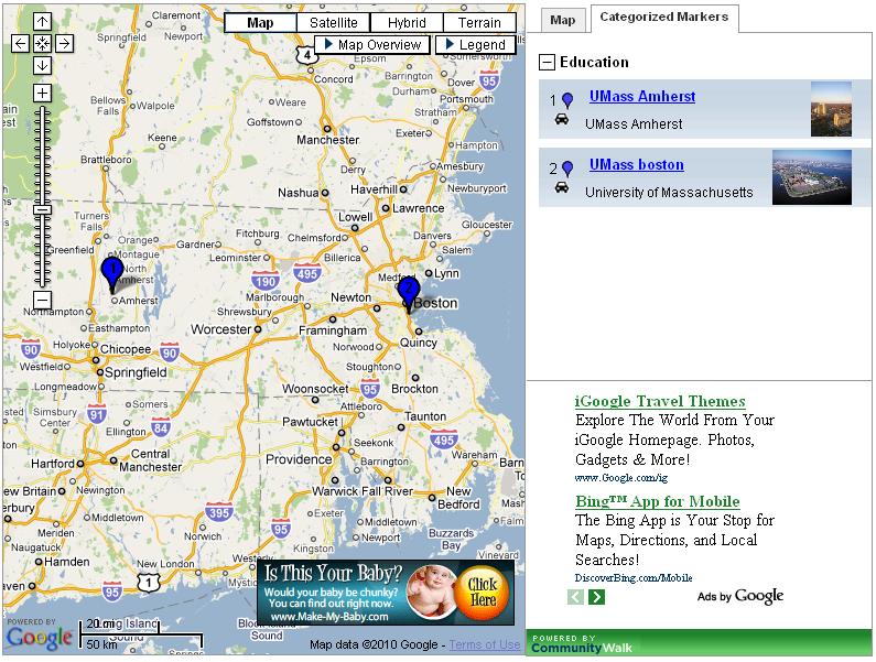Making Google Maps Mash up User guide for