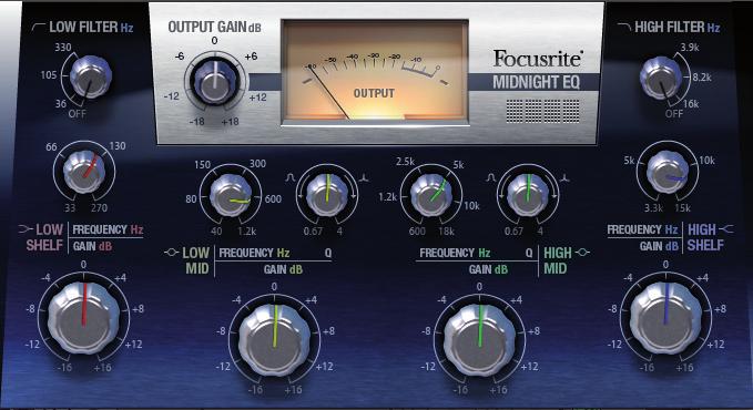 EQ Equalisation of sound is an essential part of the recording process, necessary to remove or boost various parts of the audible frequency spectrum.