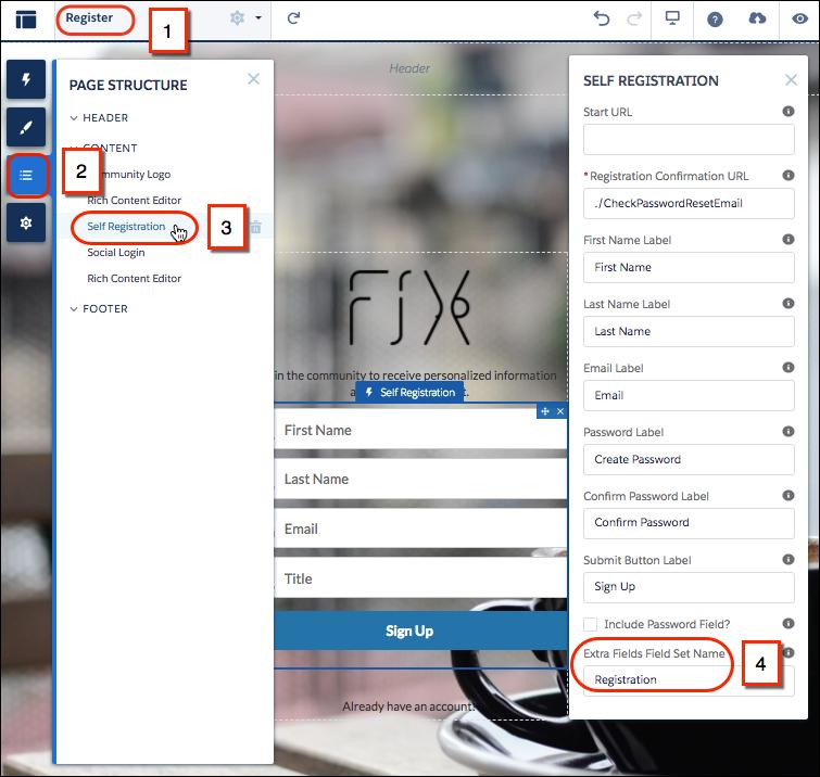 Enable Self-Registration Add Fields to Collect Additional Information 9.