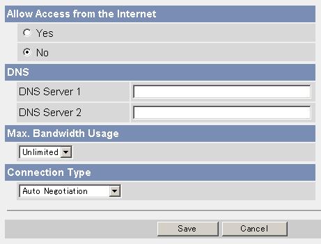 Your network and your ISP must support IPv6 before you can use this feature. 1. Click [Network (IPv6)] on the Setup page. 2. Click a connection mode. Normally sets Automatic Setup.