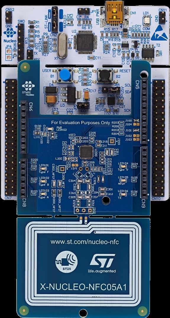 and drop STM32L476RG-Nucleo.