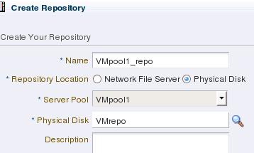 Create Storage Repository in Oracle VM 3