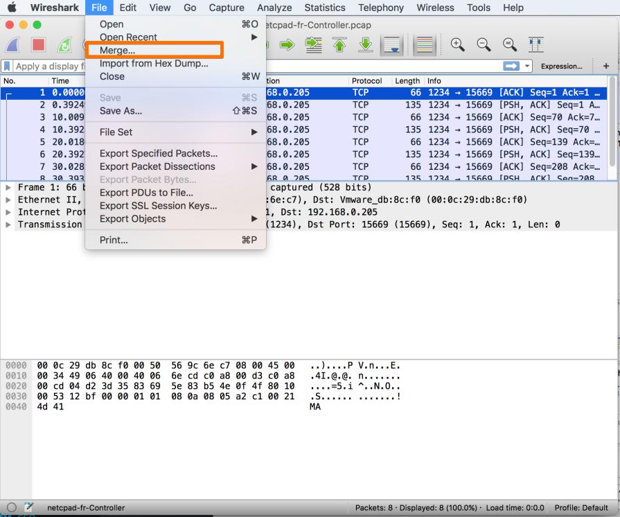 VMware VDS Packet Capture Analyze capture file in Wireshark For better and easier analysis of the packet captures, SCP the two pcap files from the ESXi host to a