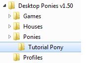 Creating a basic pony We are now ready to give our pony something to do, so highlight your pony by clicking on it in the editor. We are going to add the first animations.