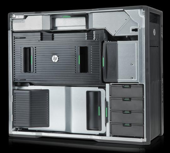 HP Z Workstation features add value. SSDs Use SSD drives with 6 Gb/s SATA 3 and RAID 0 vs.