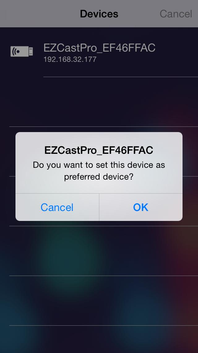 n Host control u When you are the first user link to EZCast Pro and open the app, you will