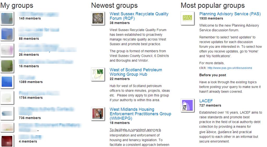 Groups Find a group Use the search to find a group Most popular groups View the