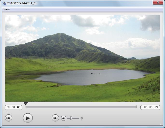 Playback screen Screen components are different between ImageMixer 3 and ImageMixer 3 SE Player Ver.6.