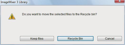 Delete video files ⒈ Select files. Select the files to delete from the Library, Album, or Writing List. You cannot delete files in a Smart Album. ⒉ Press Del (Delete) key in the keyboard.
