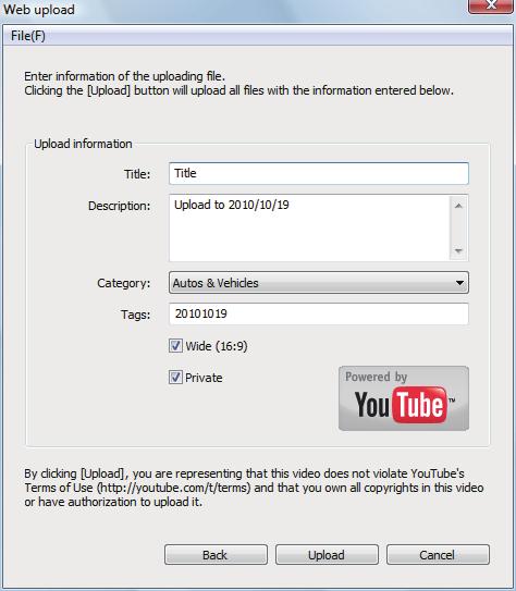 Enter the full Google email address as shown below into the YouTube account.