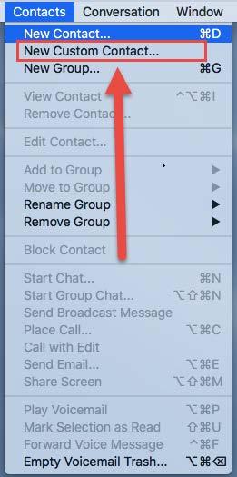 7.4 ADD EXTERNAL CONTACTS Your Jabber client supports adding additional external contacts to your contact groups.